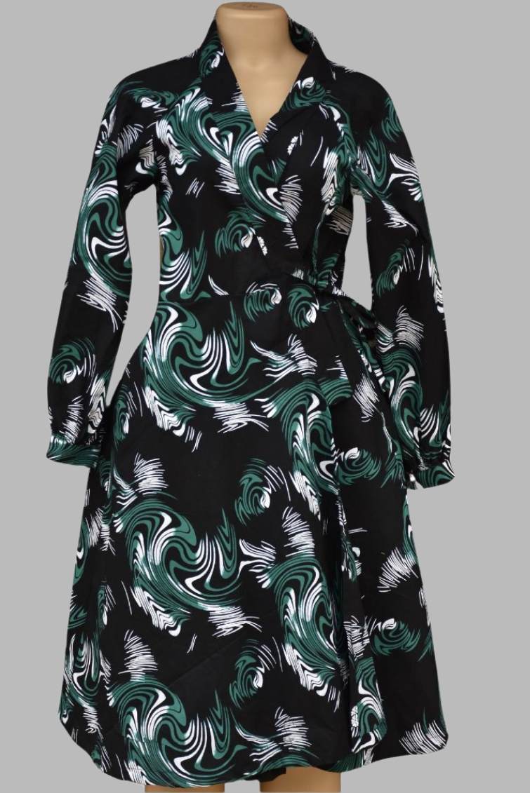 Aliki wrap dress hotsell